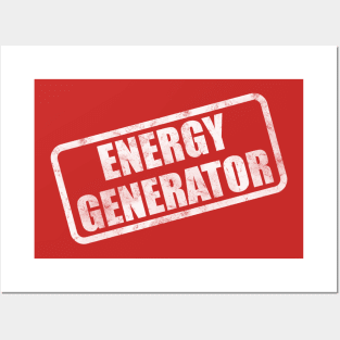 Energy Generator Posters and Art